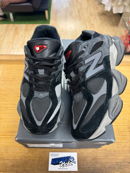 NB 9060 “Black Castlerock Grey” (Sz 10.5)