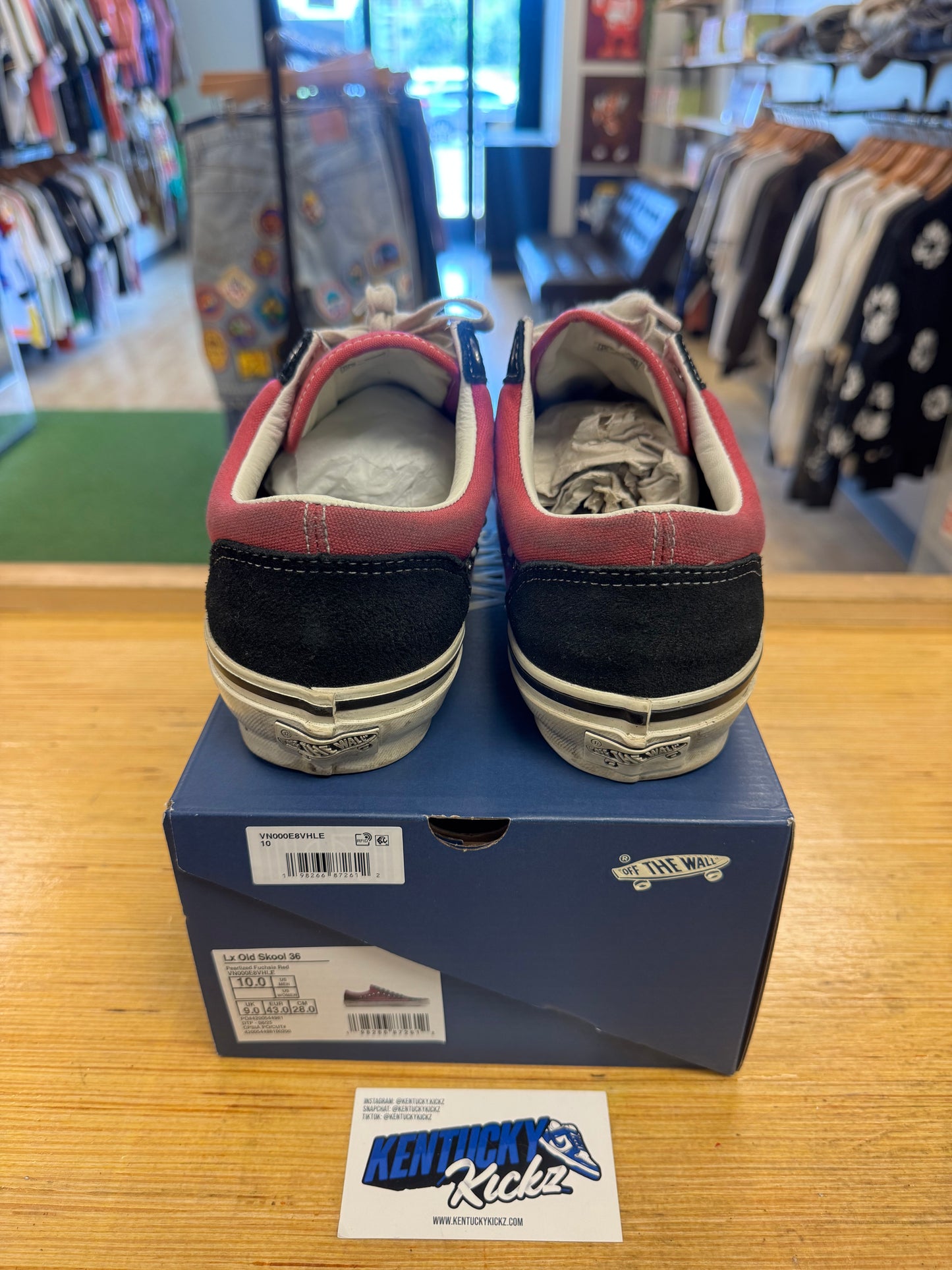 Vans LX Old Skool 36 “Pearlized Pack Pink Black” (Sz 10)