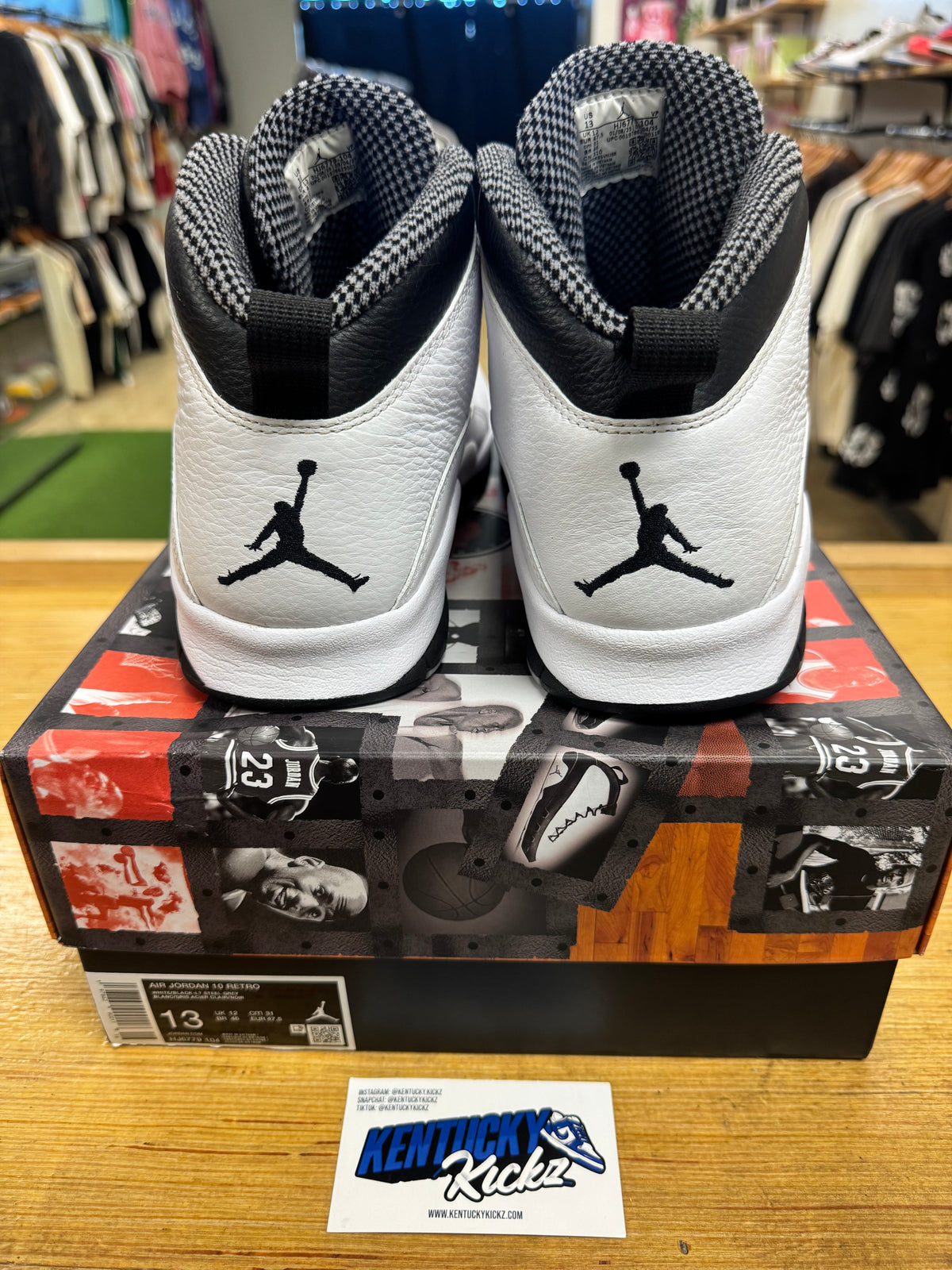 Jordan 10 Retro OG “Steel” 2025 (Sz 13)