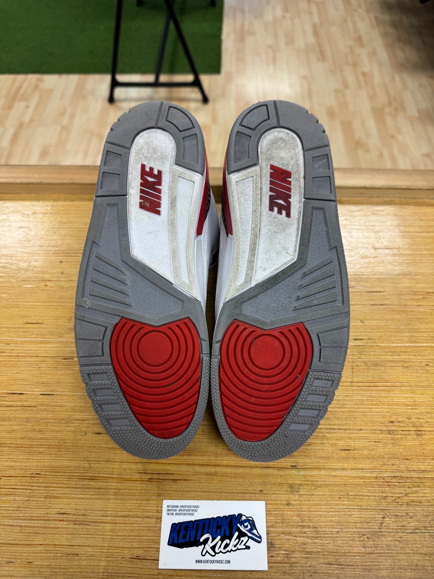 Jordan 3 Retro “Fire Red” 2022 (Sz 12)