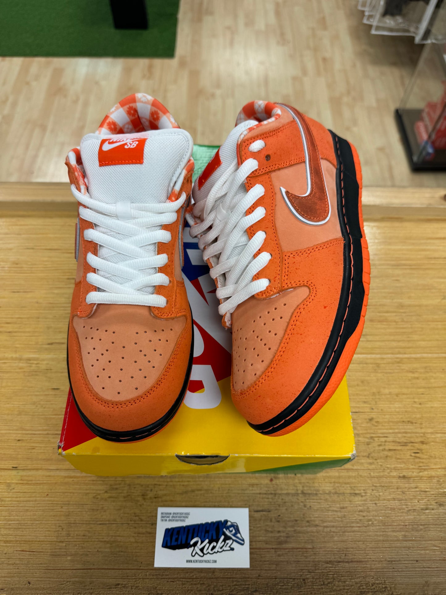 SB Dunk Low “Orange Lobster” (Sz 10) (VNDS)