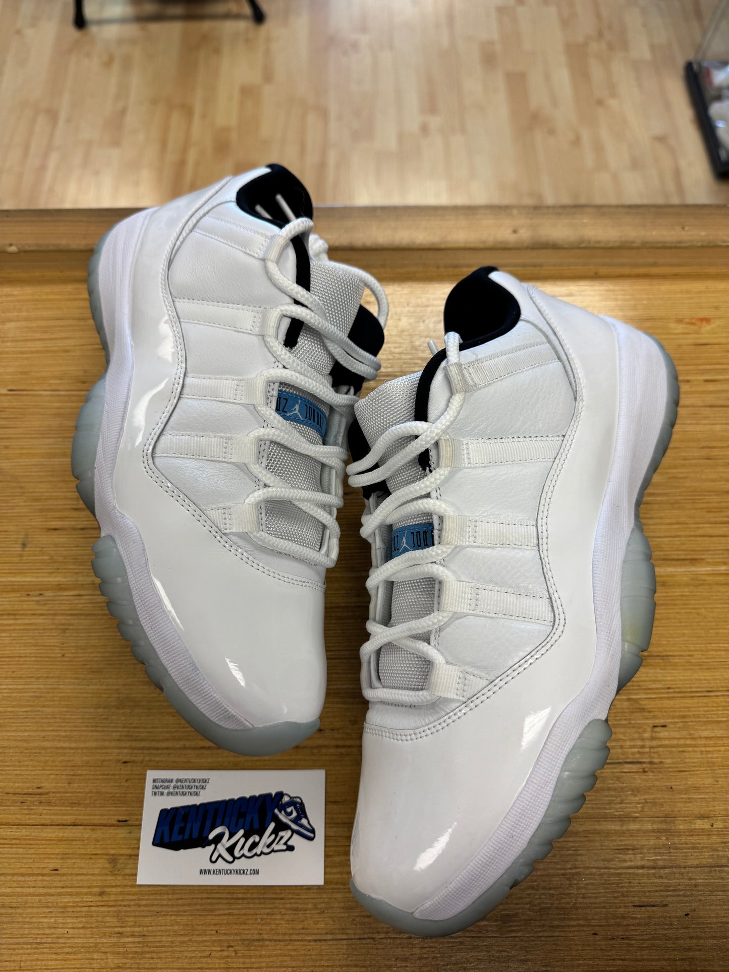 Jordan 11 Low “Legend Blue” (Sz 10.5)