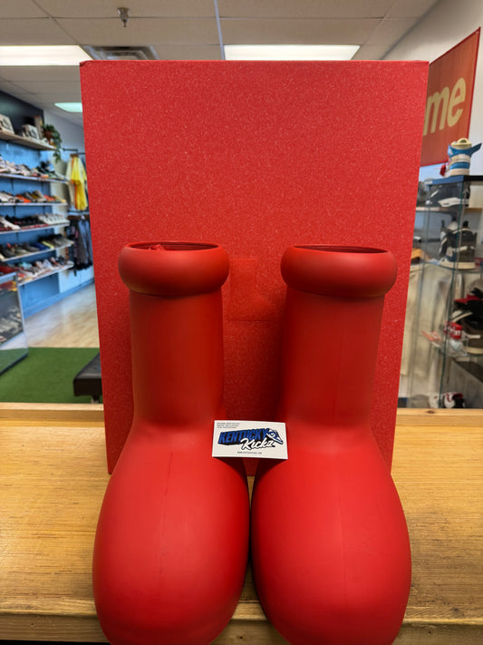 MSCHF “Big Red Boots” (Sz 10)