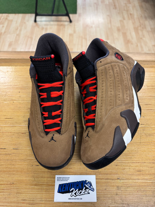 Jordan 14 Retro “Winterized Archaeo Brown” (Sz 10)