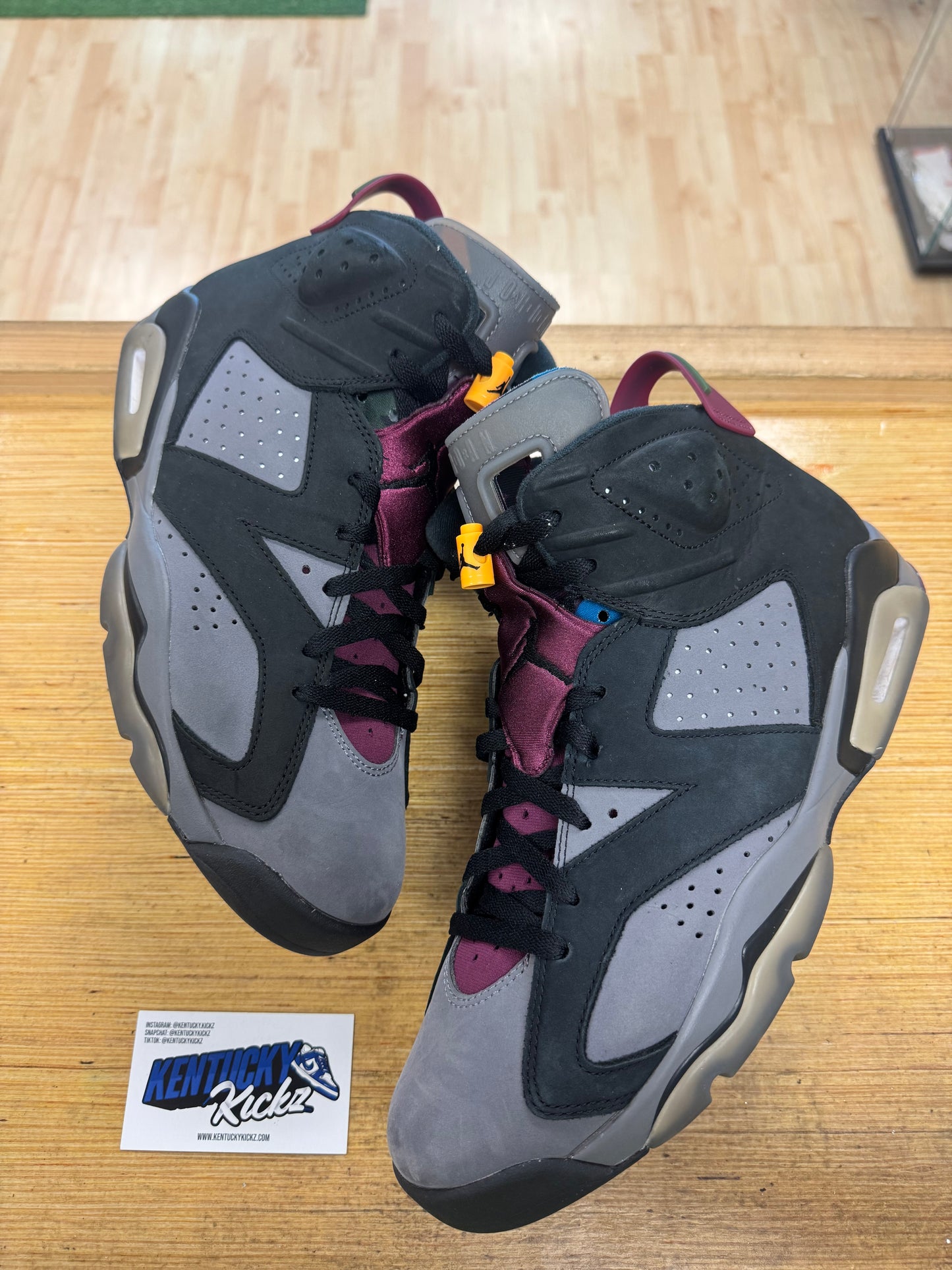 Jordan 6 Retro “Bordeaux” (Sz 12)