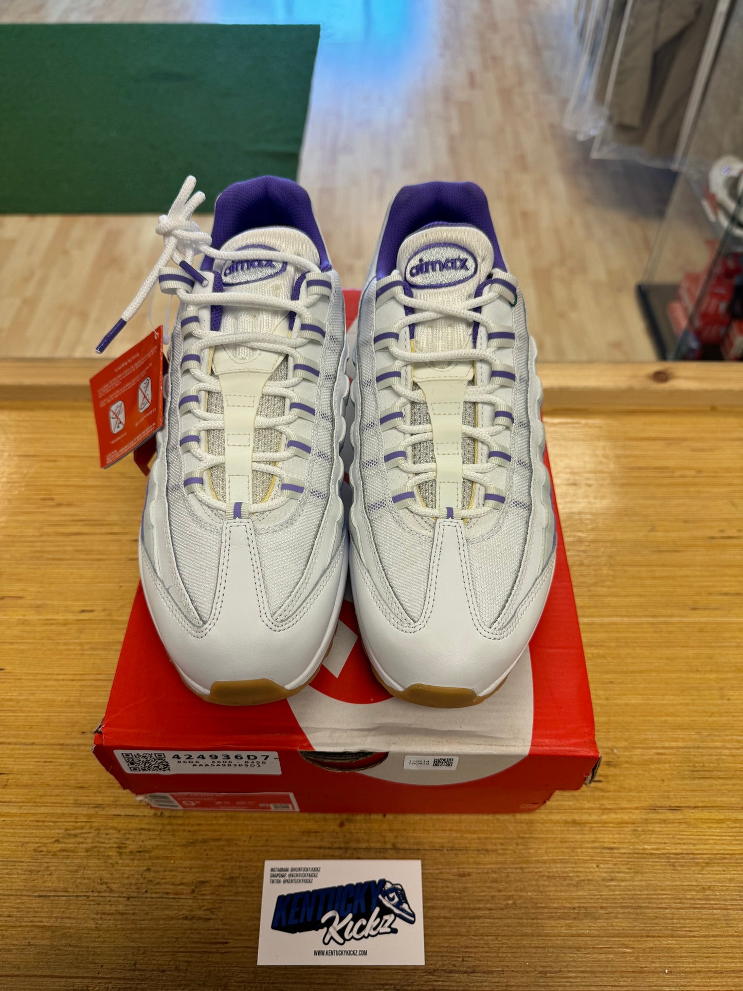 Air Max 95 “White Space Purple Gum”