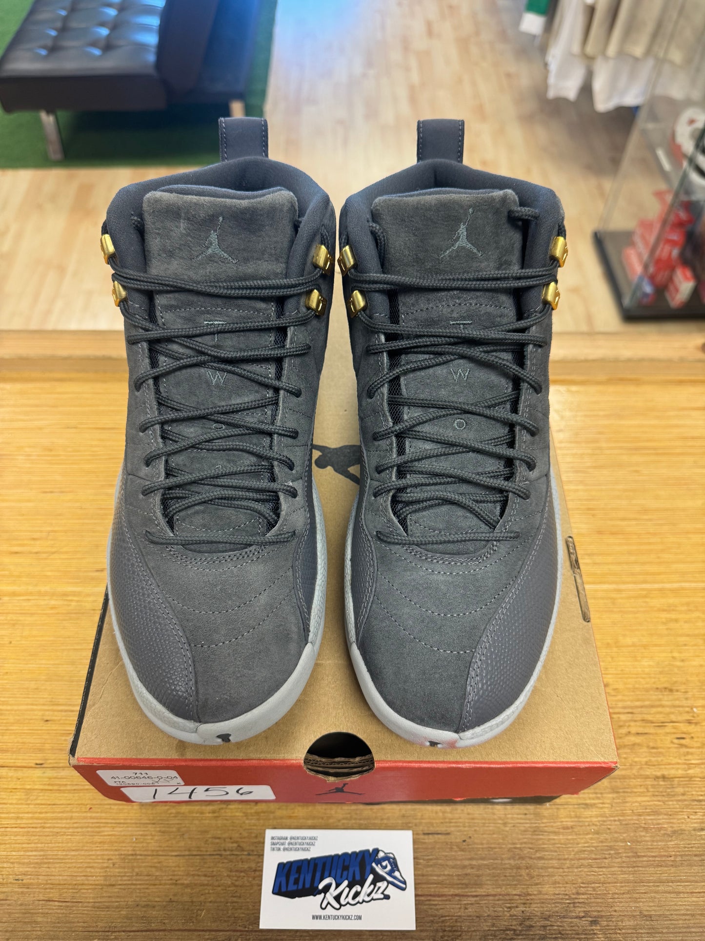 Jordan 12 Retro “Dark Grey” (Sz 10)