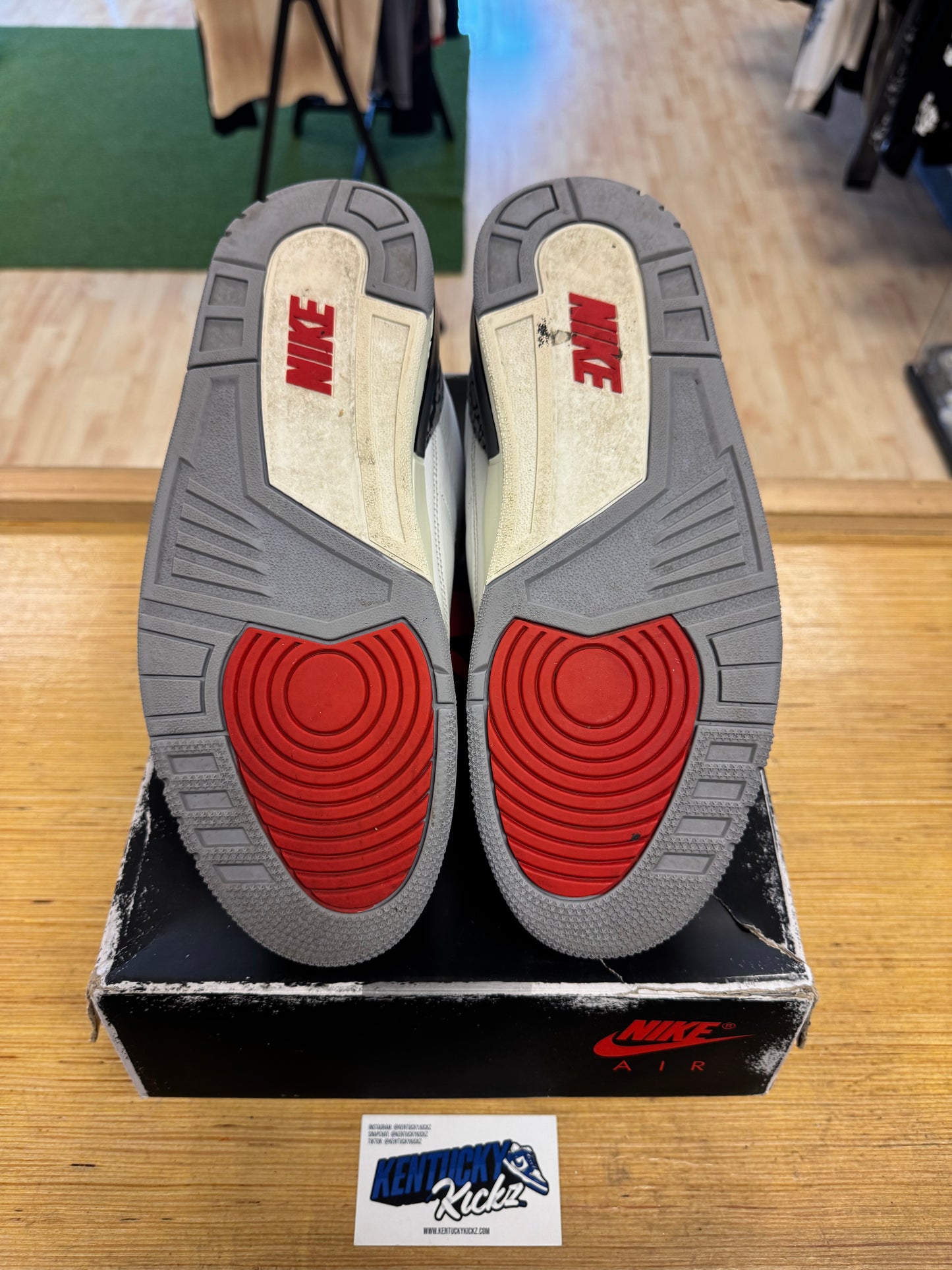 Jordan 3 Retro “White Cement Reimagined” (Sz 11)