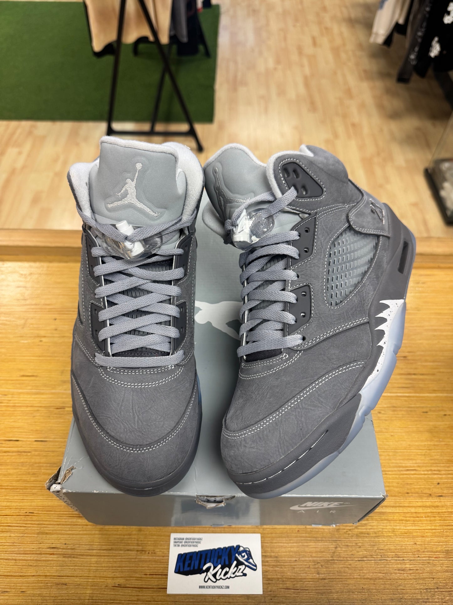 Jordan 5 Retro “Wolf Grey” 2026 (Sz 9.5)