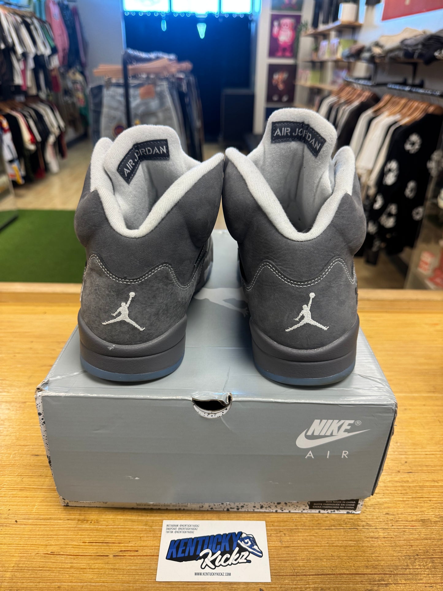 Jordan 5 Retro “Wolf Grey” 2026 (Sz 11.5)