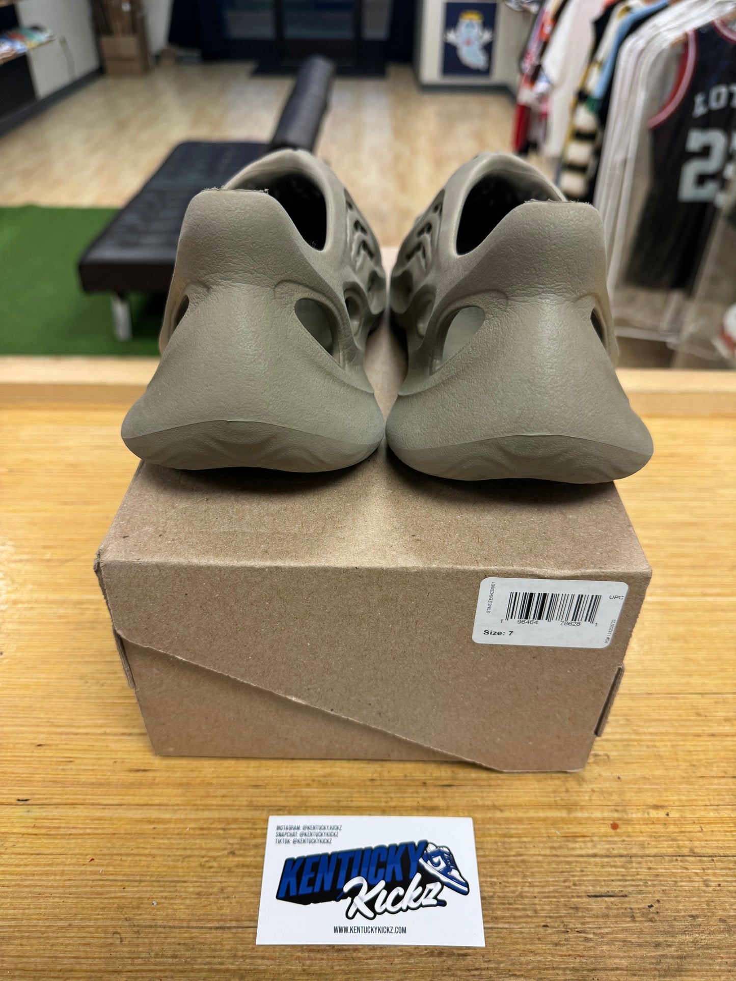 Yeezy Foam RNR “Sand Taupe” (Sz 7)