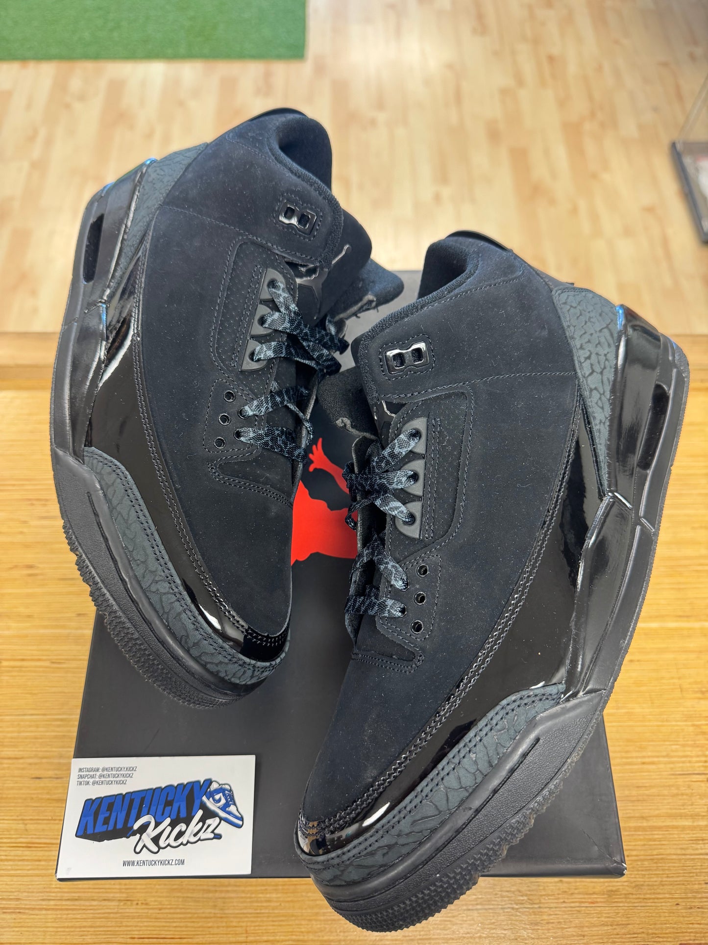 Jordan 3 Retro “Black Cat” 2025 (Sz 12)