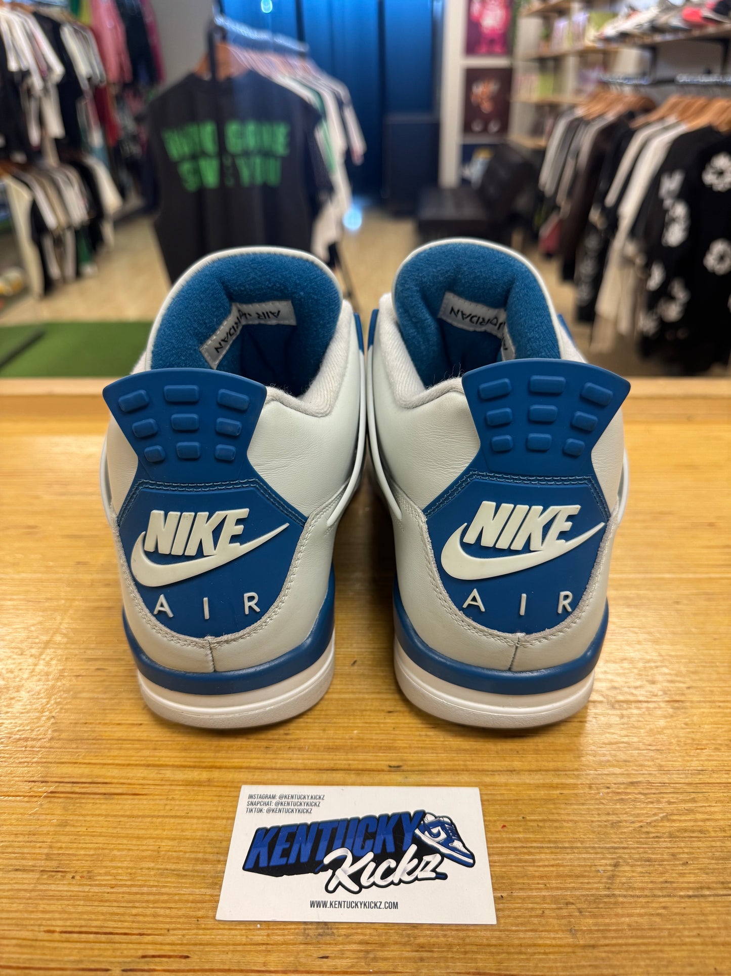 Jordan 4 Retro “Military Blue” 2024 (Sz 11.5)