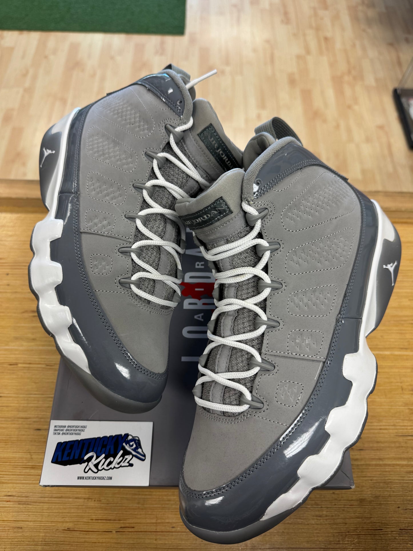 Jordan 9 Retro “Cool Grey” 2025 (Sz 11)