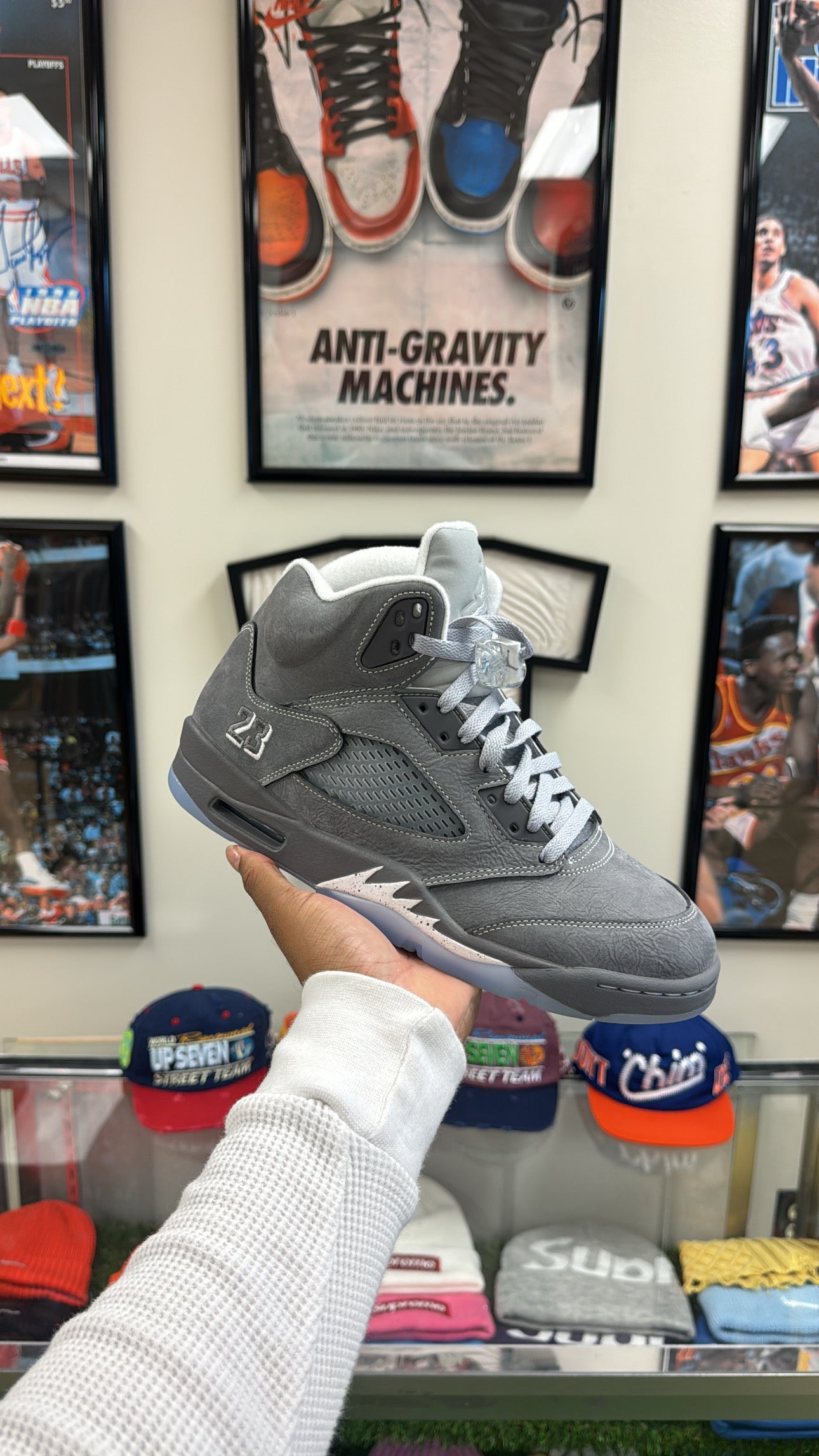 Jordan 5 Retro “Wolf Grey” 2026 (Sz 10)