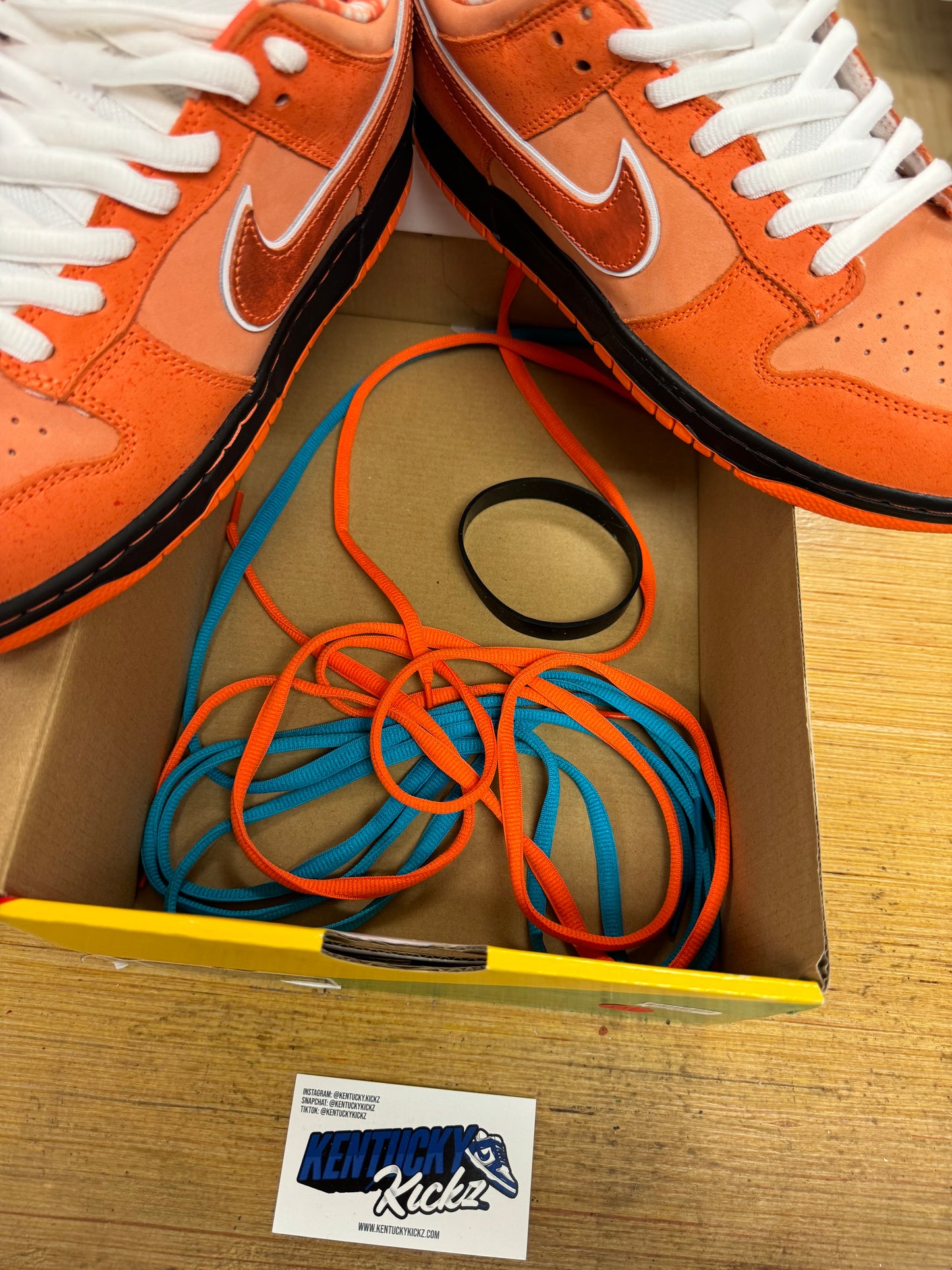 SB Dunk Low “Orange Lobster” (Sz 10) (VNDS)