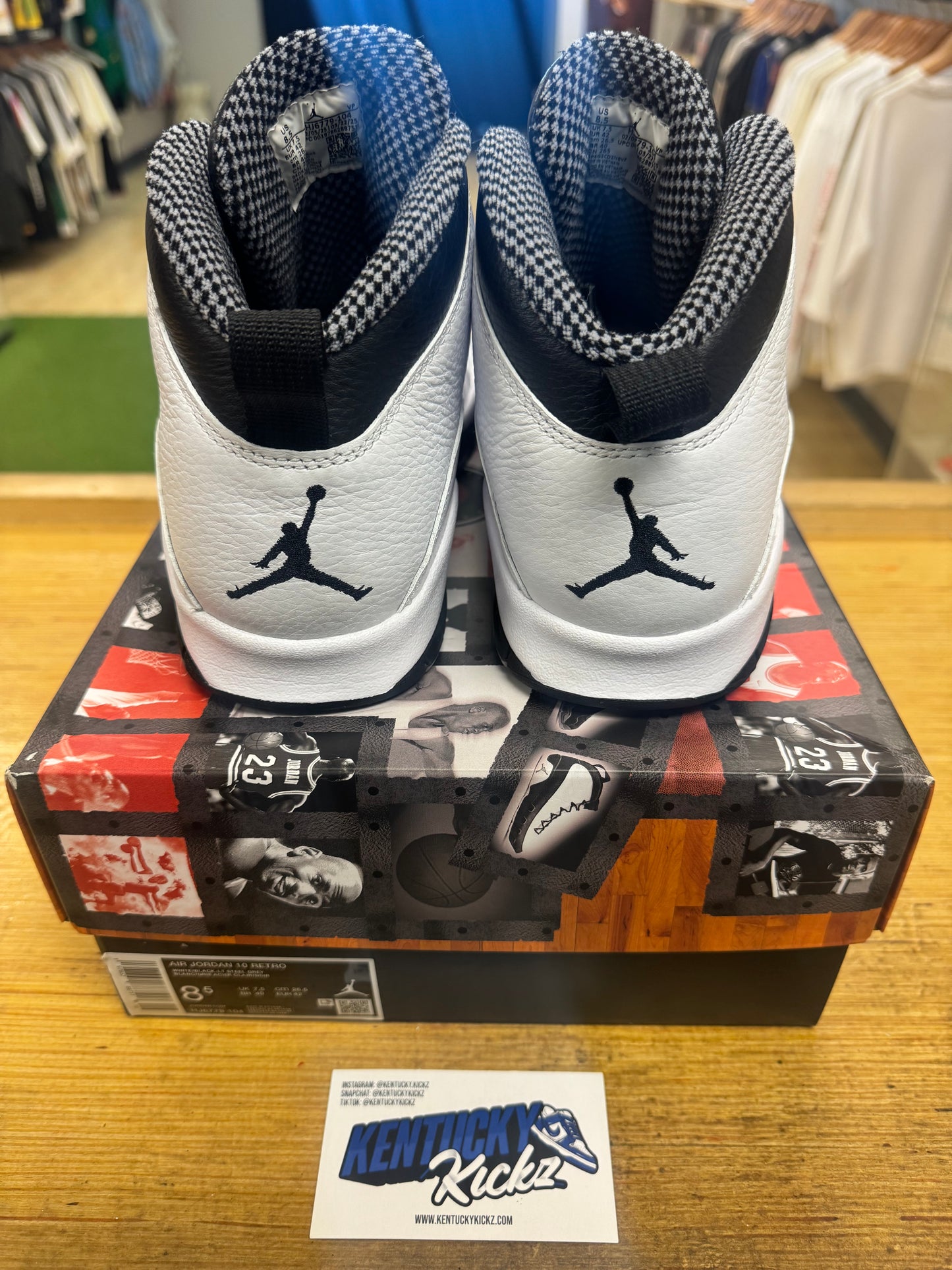 Jordan 10 Retro OG “Steel” 2025 (Sz 8.5)