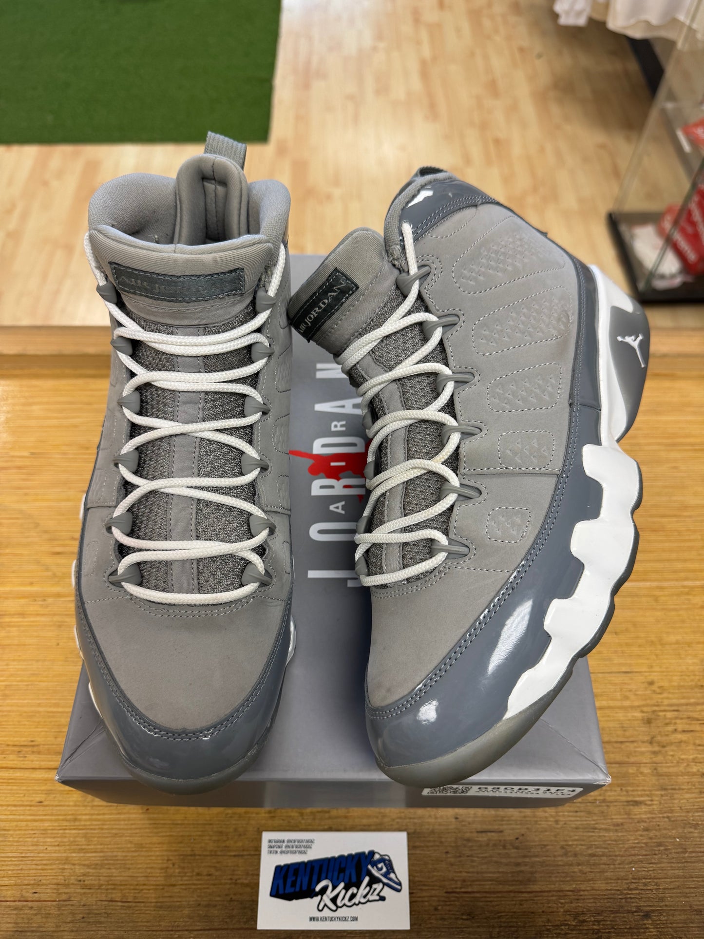 Jordan 9 Retro “Cool Grey” 2025 (Sz 10)