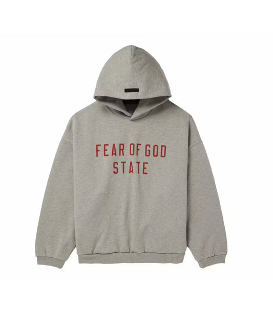 Fear of God Essentials State Hoodie “Dark Heather Grey”