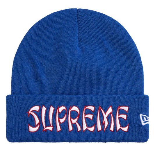 Supreme New Era® Action Beanie “Royal”