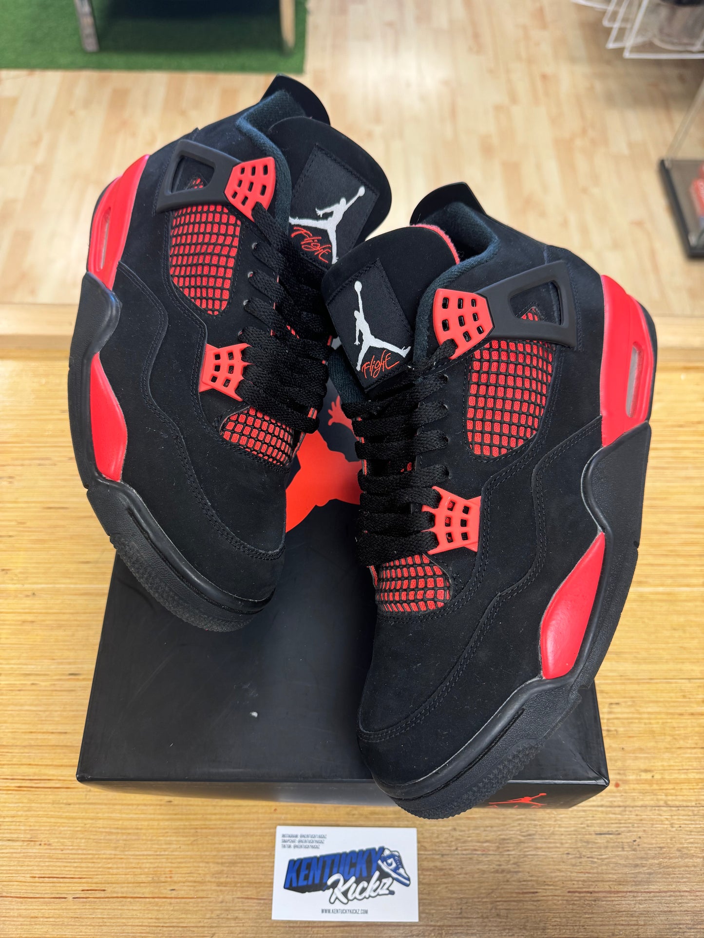 Jordan 4 Retro “Red Thunder” (Sz 10.5)