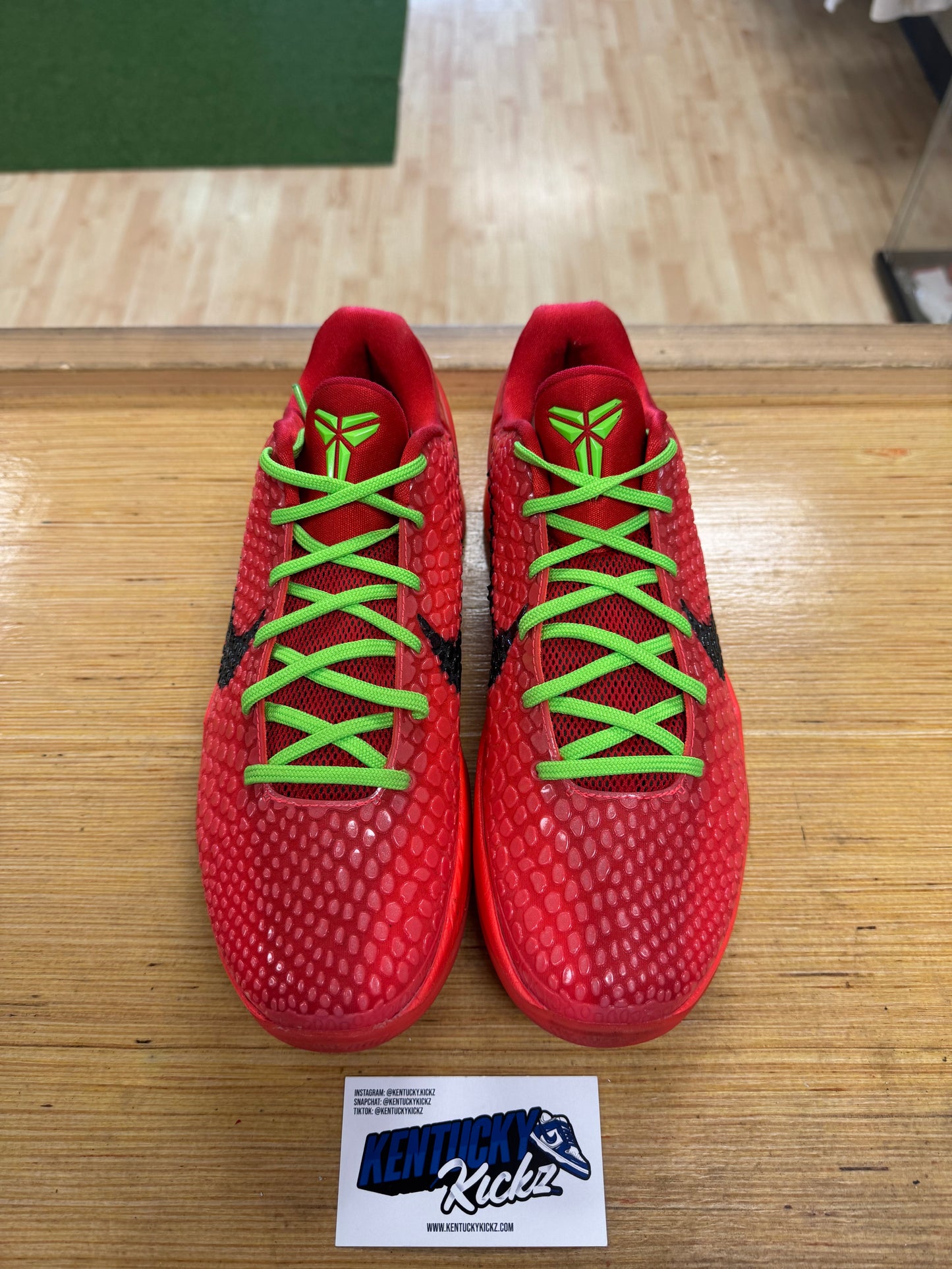 Kobe 6 Protro “Reverse Grinch” (Sz 9)