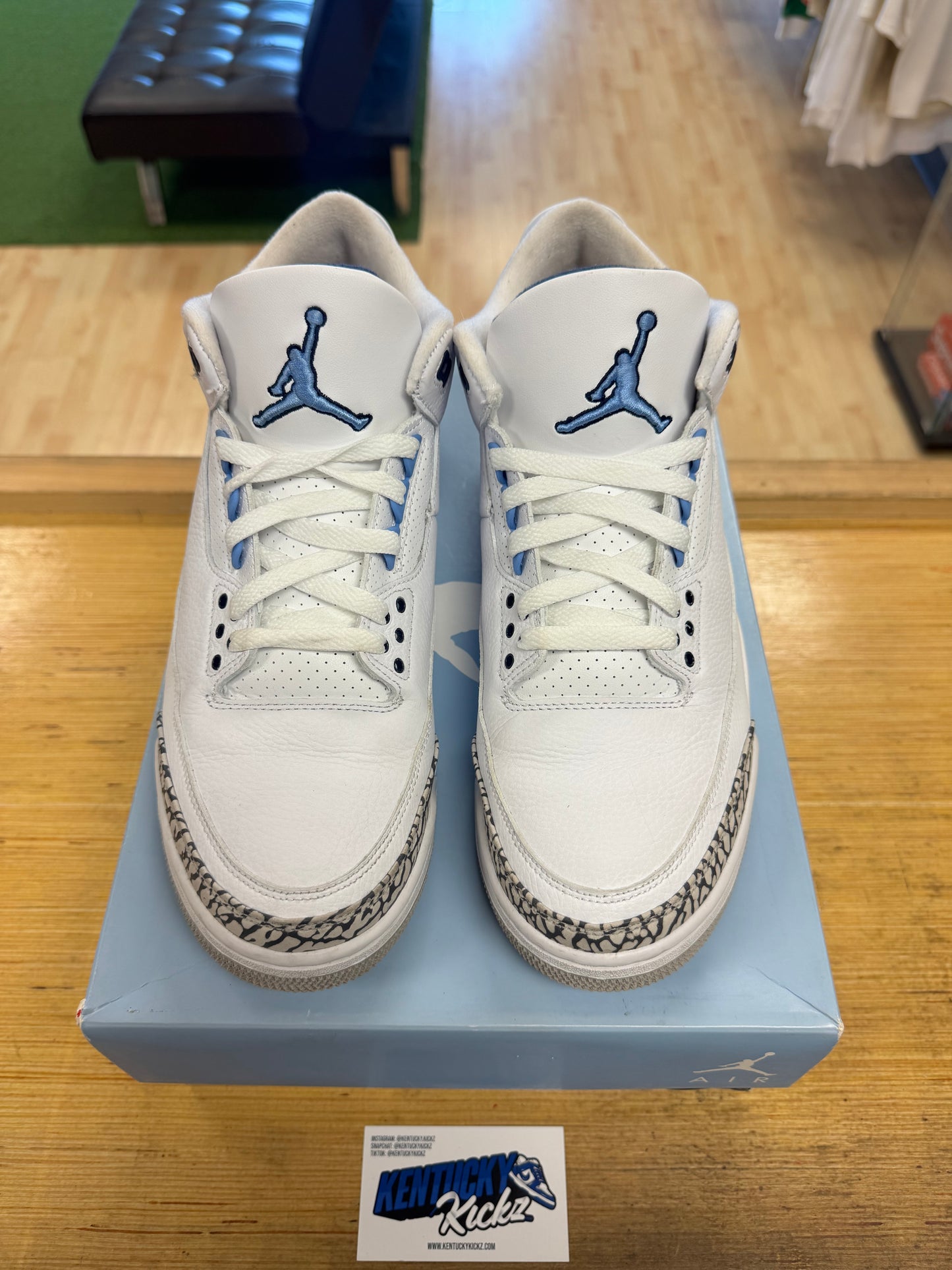 Jordan 3 Retro “UNC” (Sz 11)