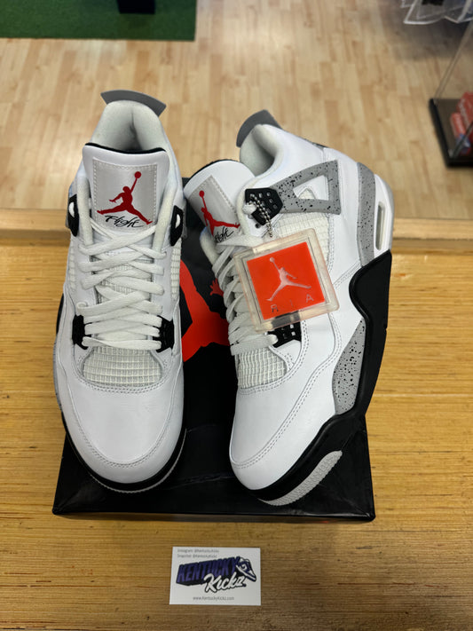 Jordan 4 Retro “White Cement” (Sz 12) (USED 1x)