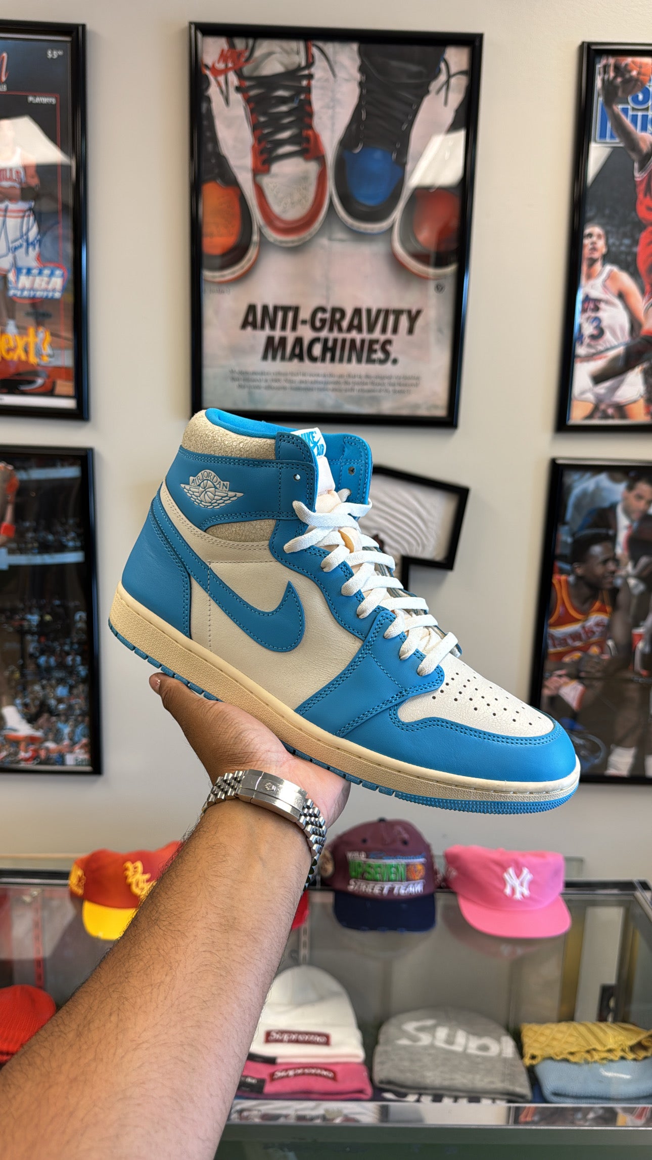 Jordan 1 Retro High OG “UNC Reimagined” (Sz 12.5)