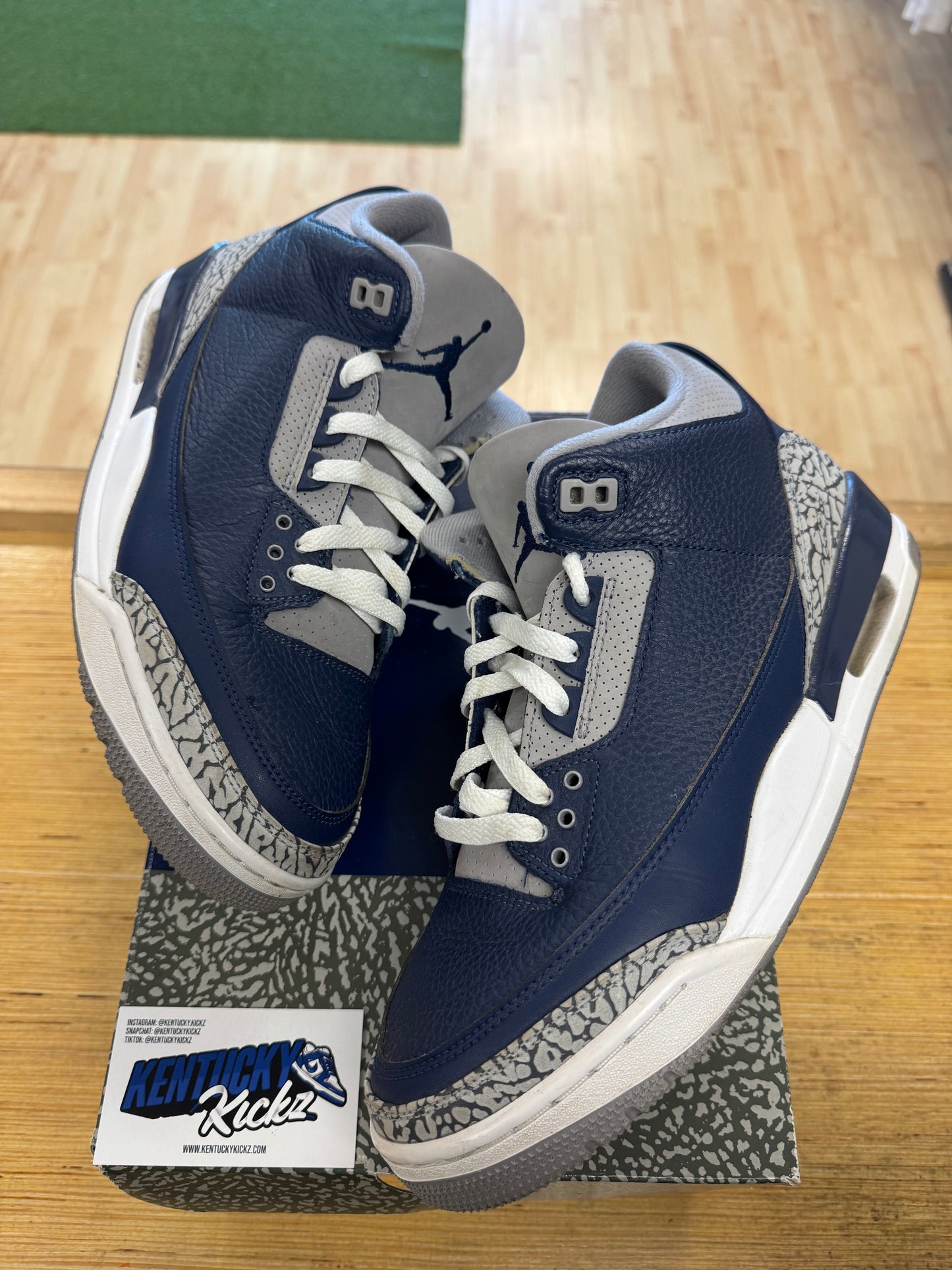 Jordan 3 Retro “Georgetown” (Sz 10)