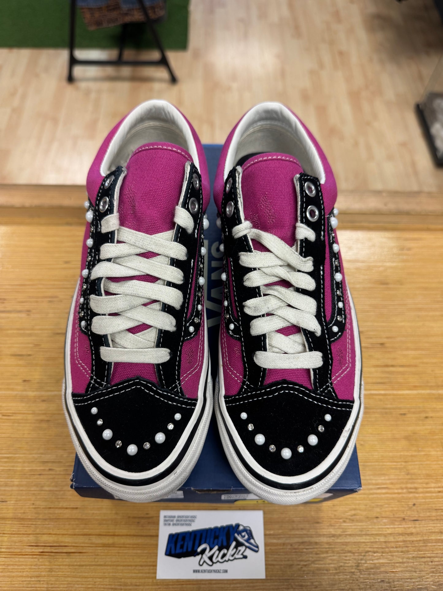 Vans LX Old Skool 36 “Pearlized Pack Pink Black” (Sz 8)