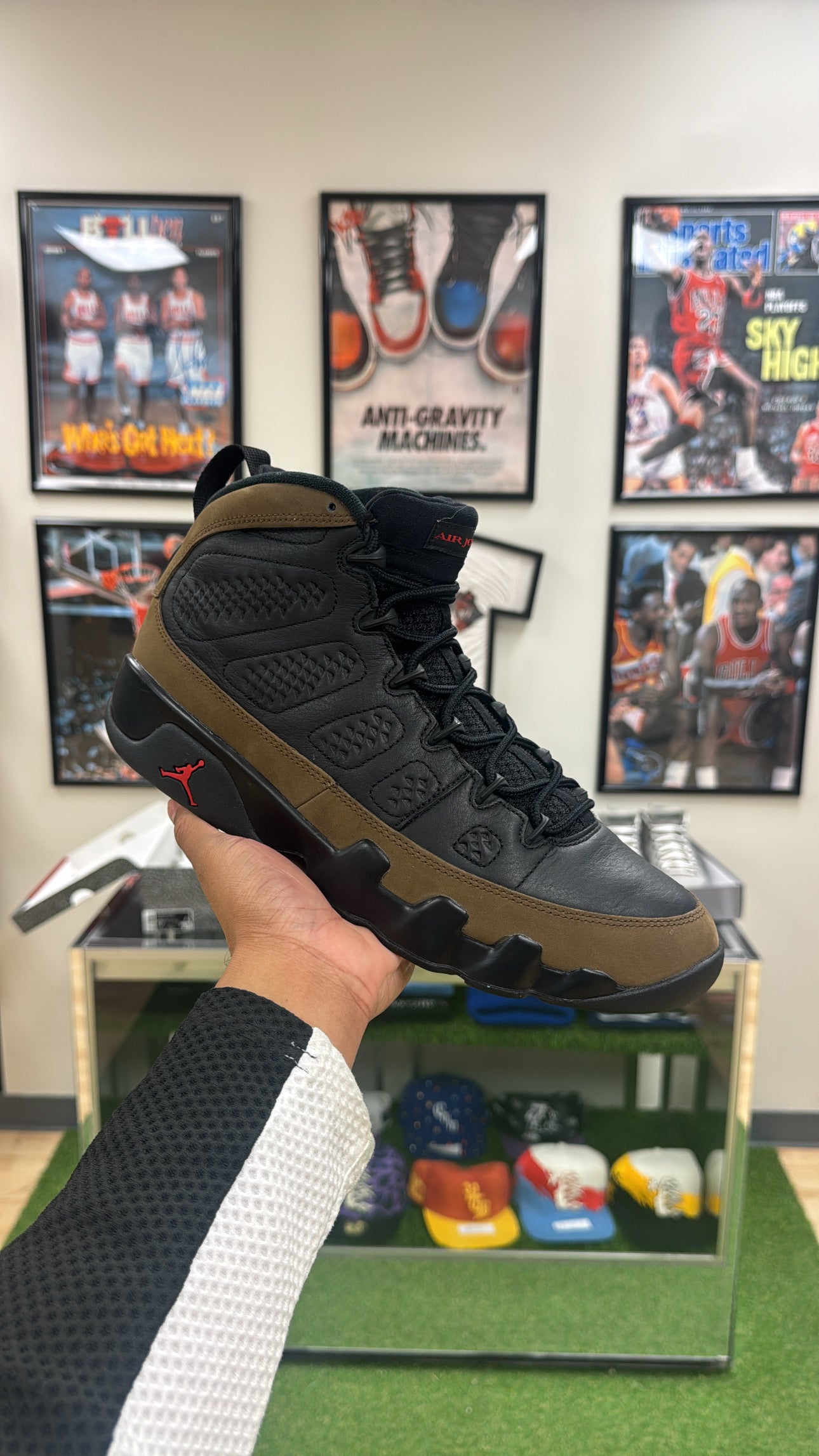 Jordan 9 Retro “Olive” 2024 (Sz 12)
