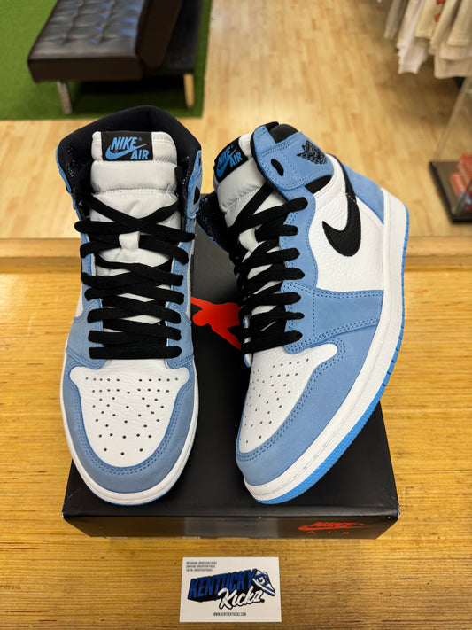 Jordan 1 Retro “University Blue” (Sz 10.5)