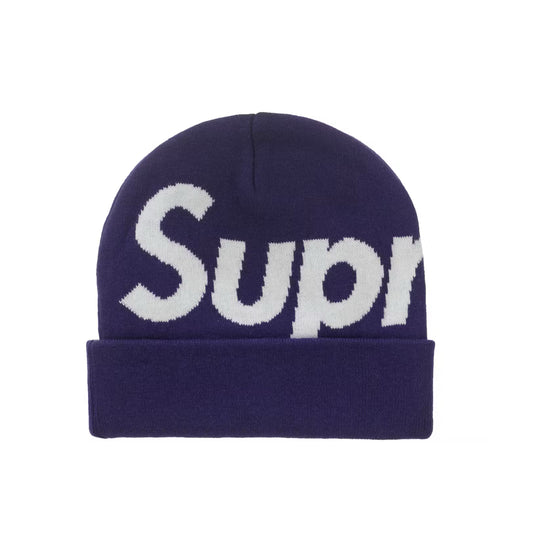Supreme Big Logo Beanie “FW25” (Purple)