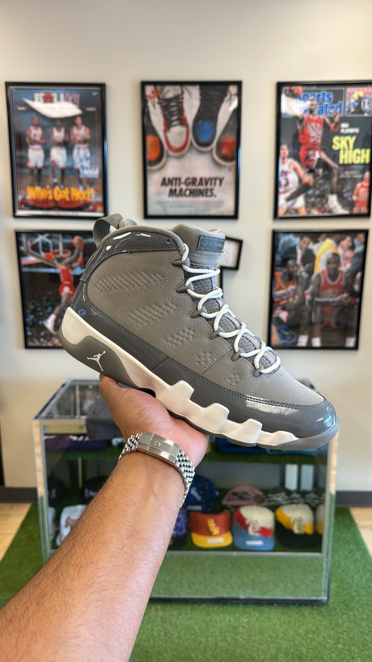 Jordan 9 Retro “Cool Grey” 2025 (Sz 11)