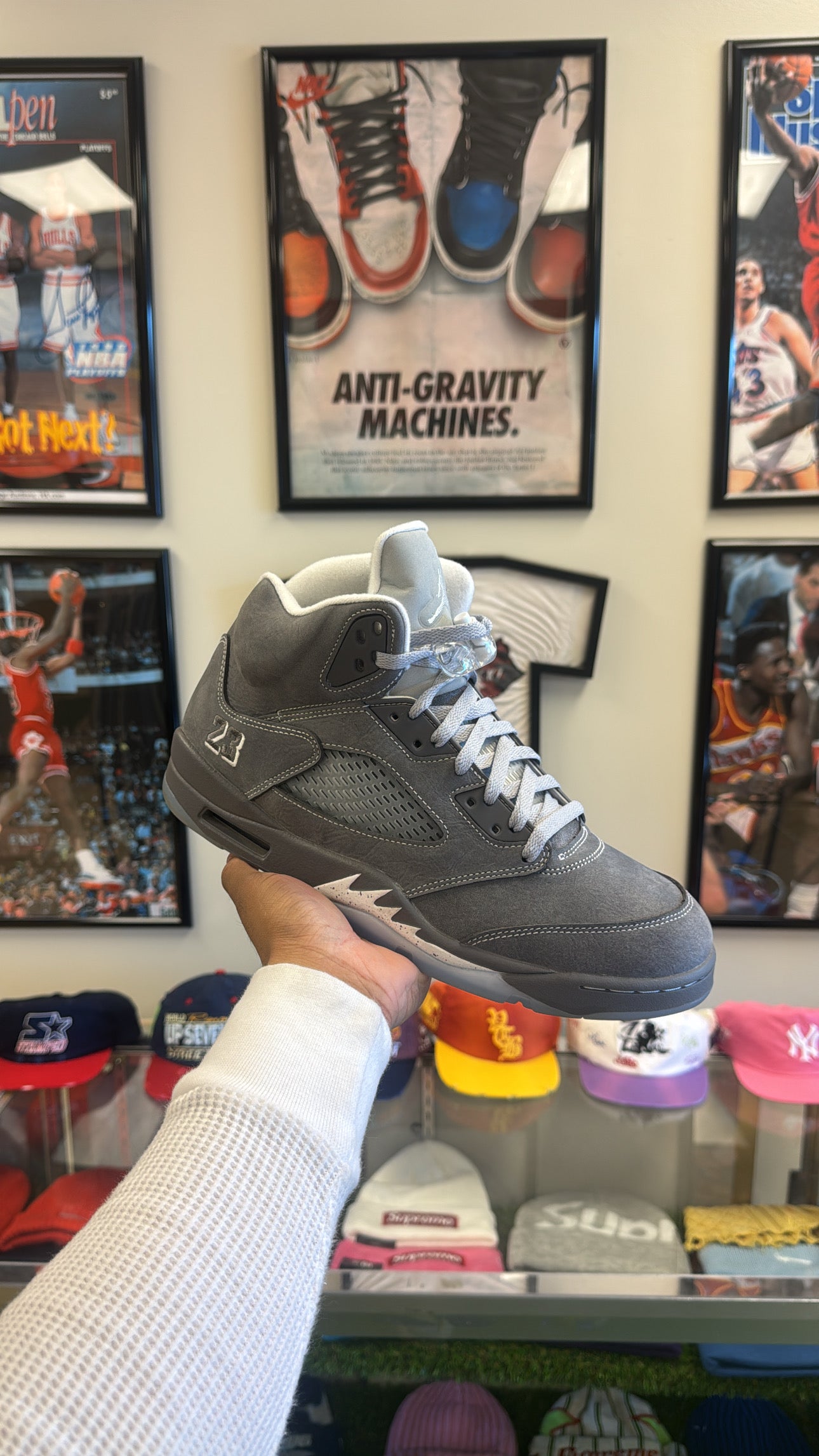 Jordan 5 Retro “Wolf Grey” 2026 (Sz 11.5)