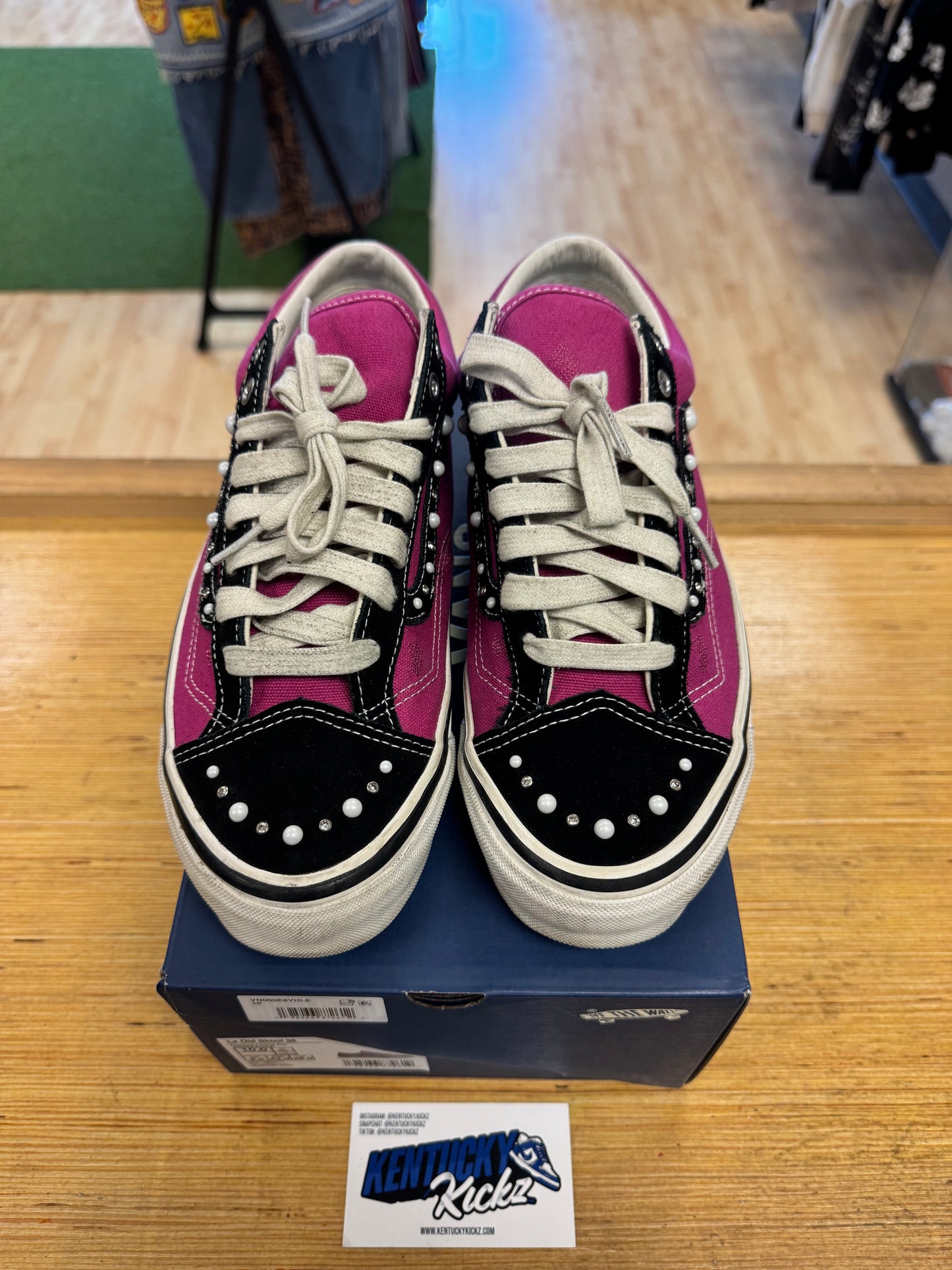 Vans LX Old Skool 36 “Pearlized Pack Pink Black” (Sz 10)