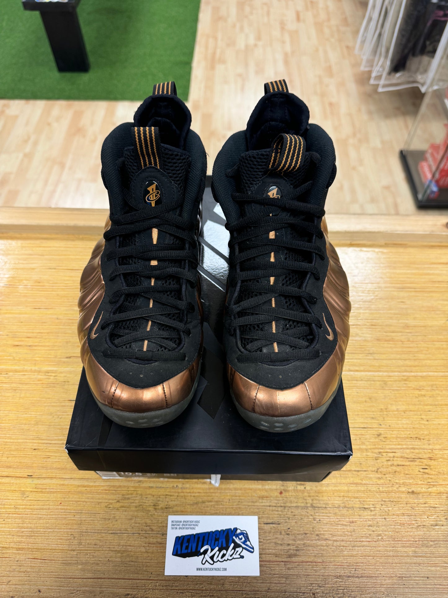 Air Foamposite One “Copper” 2017 (Sz 10.5) (USED)