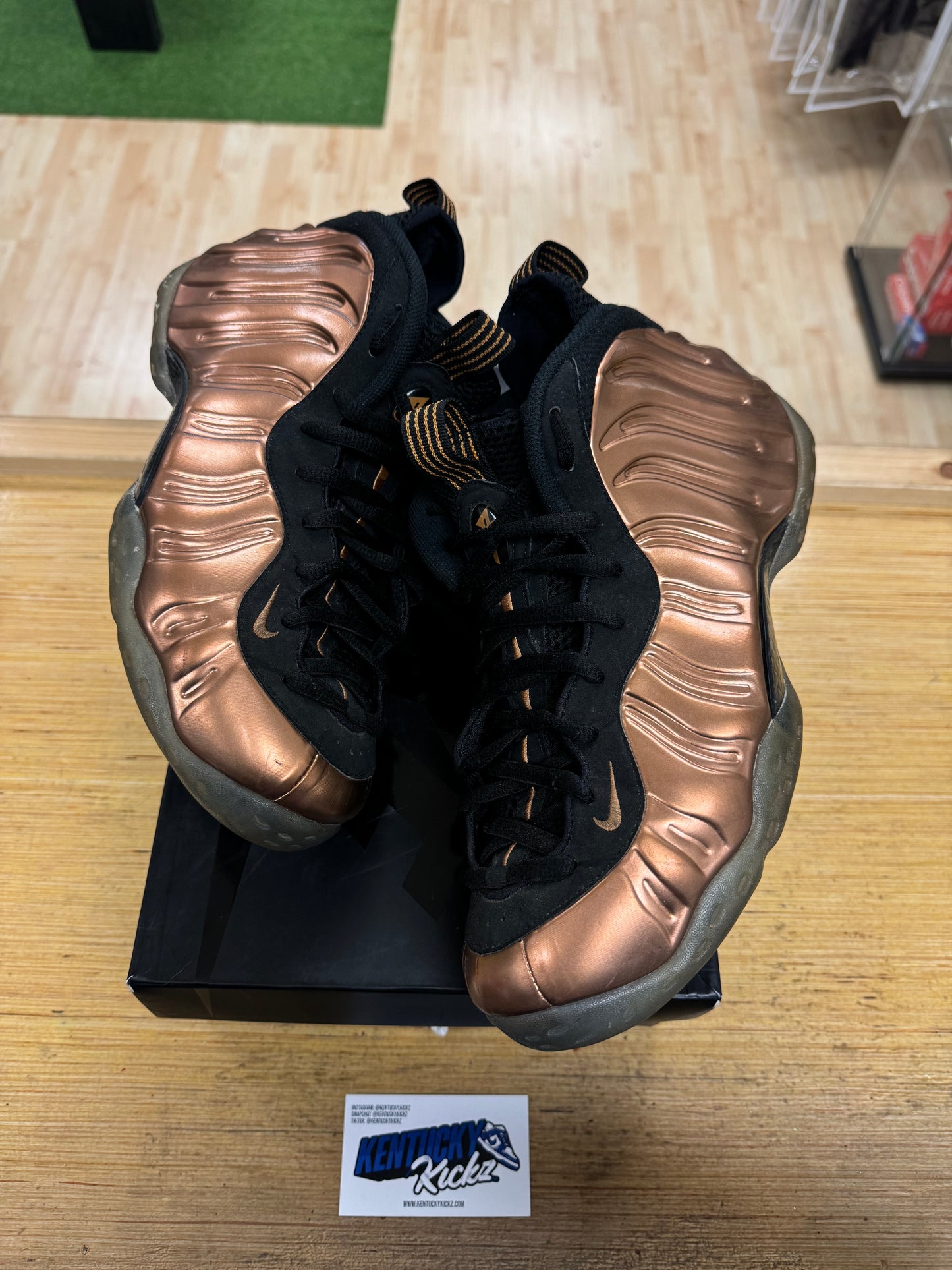 Air Foamposite One “Copper” 2017 (Sz 10.5) (USED)