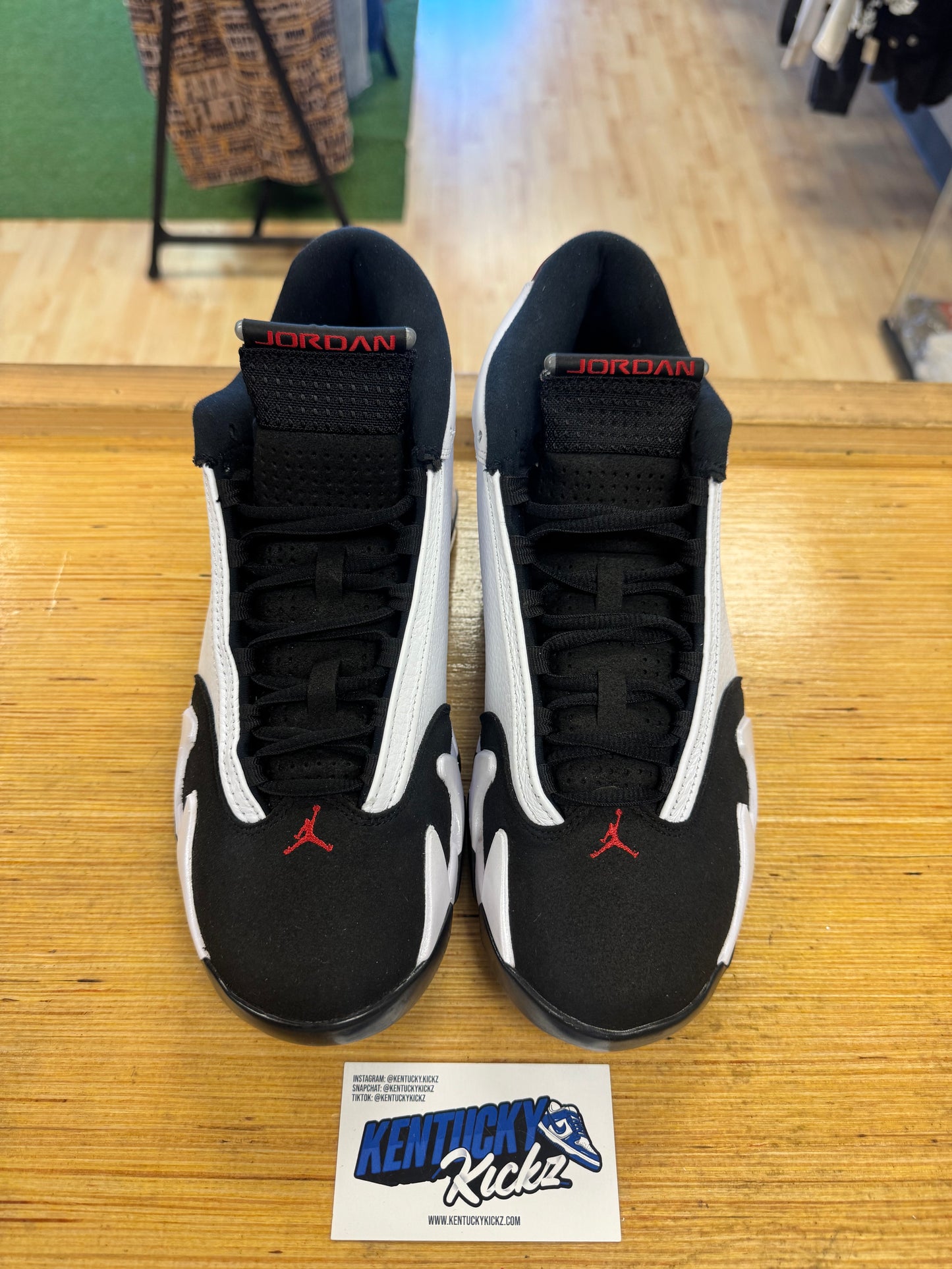 Jordan 14 Retro “Black Toe” 2024 (Sz 9)