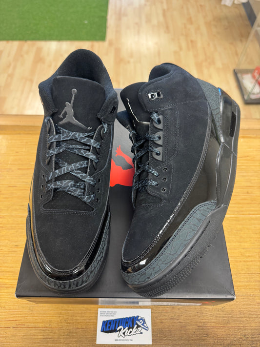 Jordan 3 Retro “Black Cat” 2025 (Sz 13)