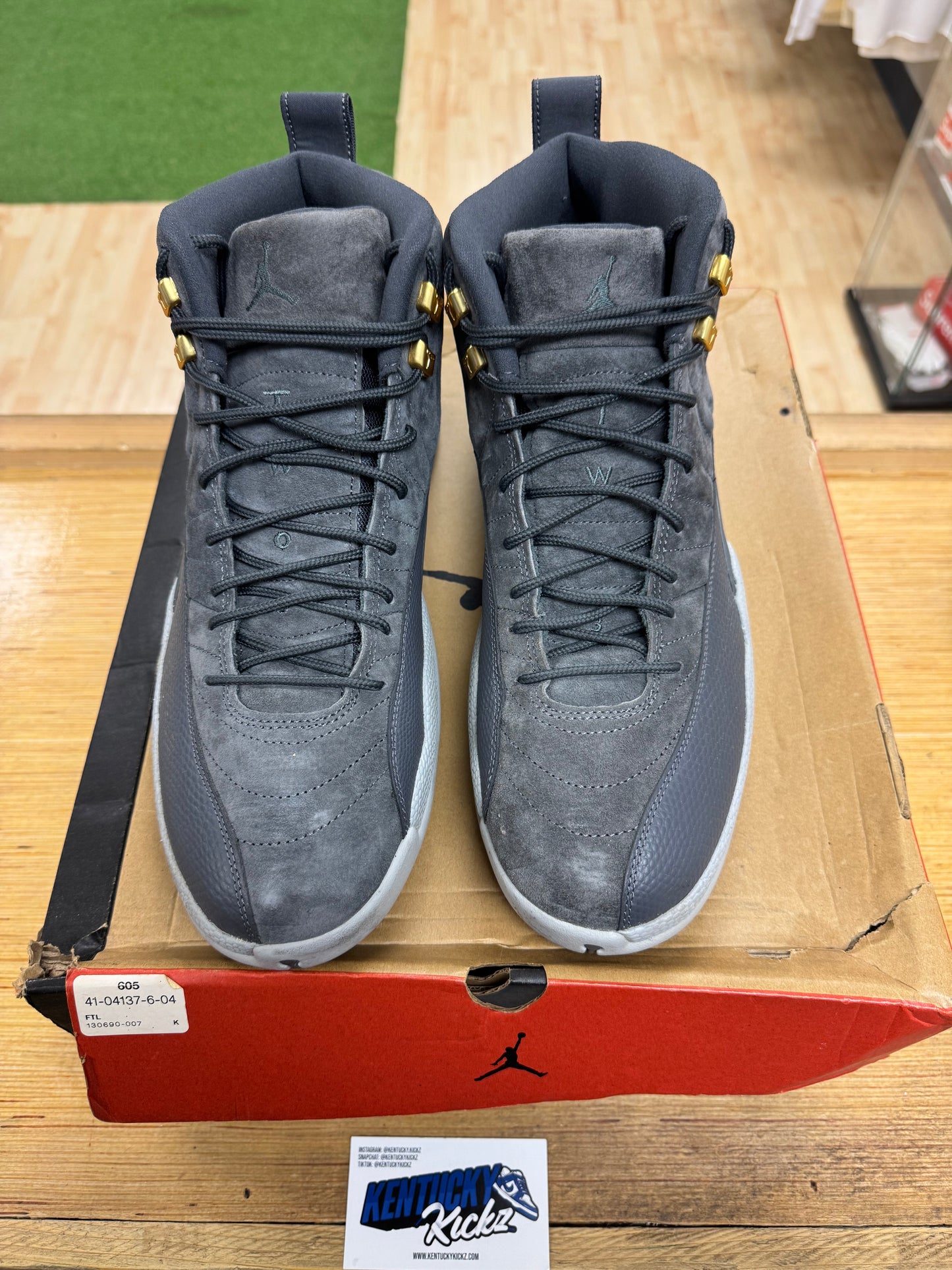 Jordan 12 Retro “Dark Grey” (Sz 13)