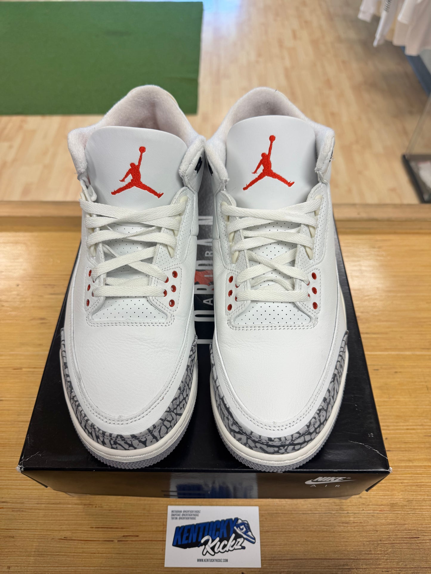 Jordan 3 Retro “White Cement Reimagined” (Sz 12)