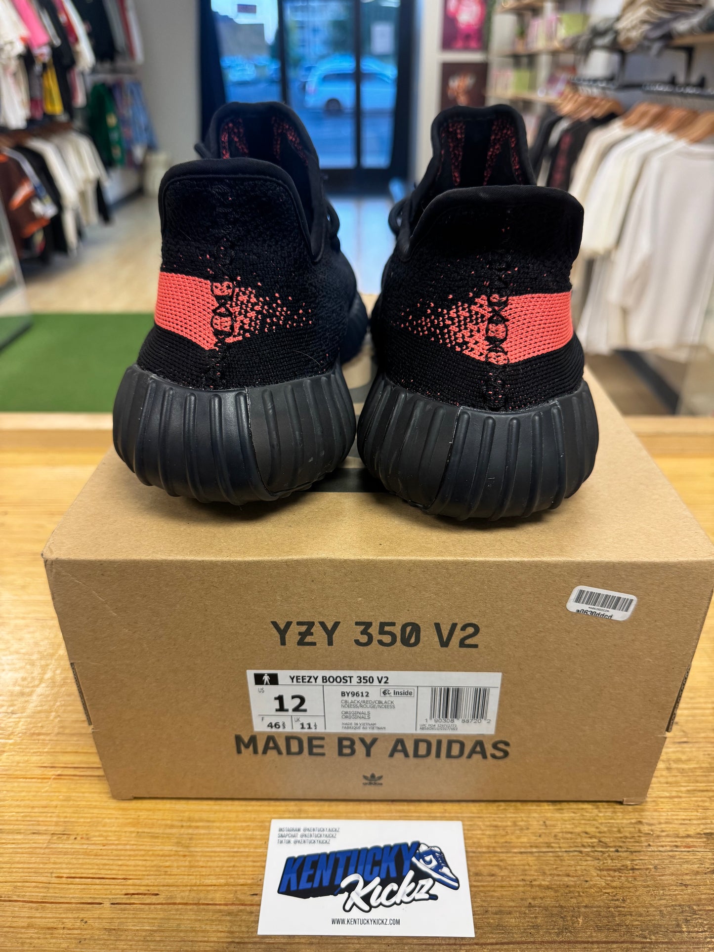 Yeezy Boost V2 “Core Black Red”