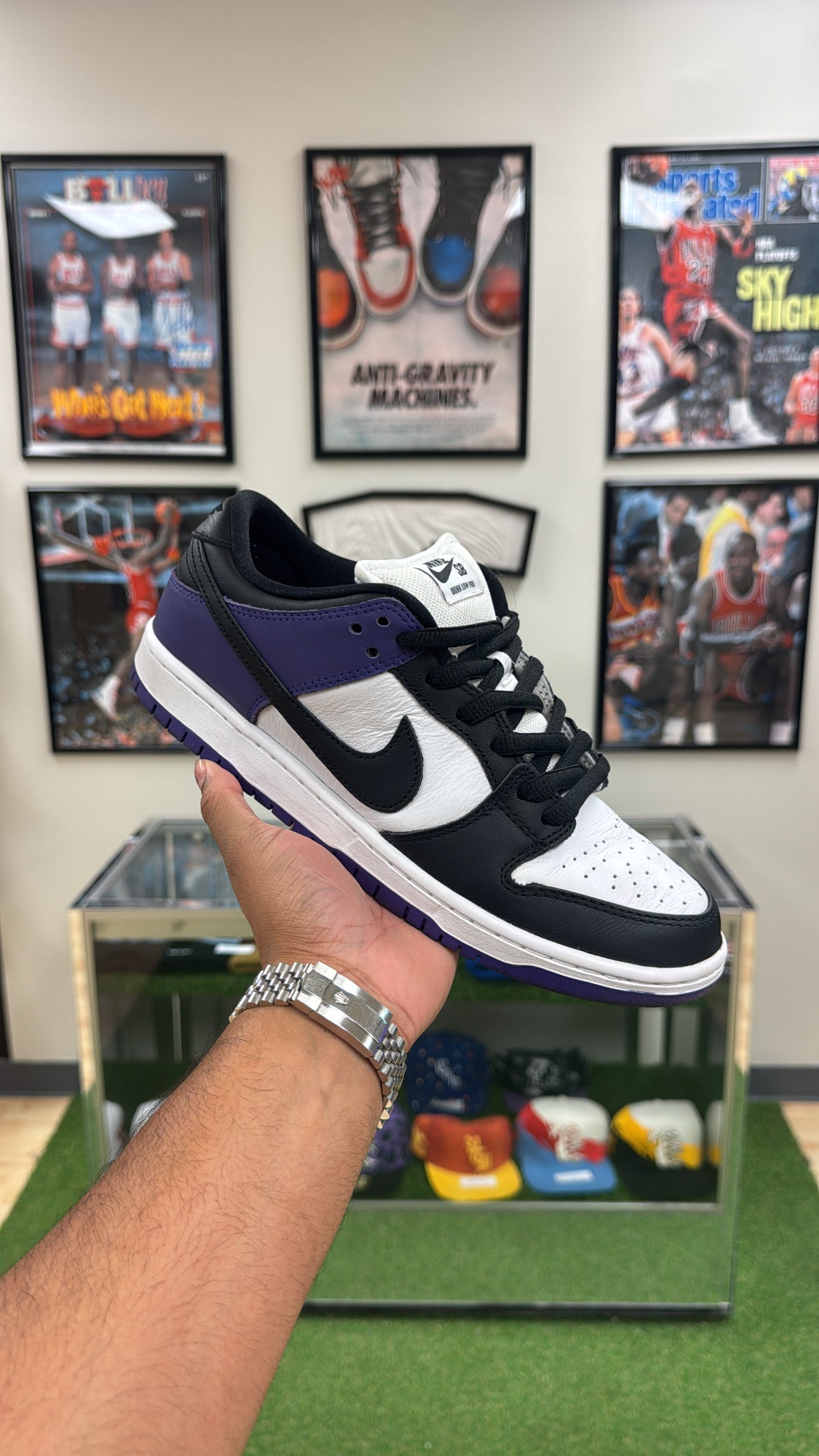 SB Dunk Low “Court Purple” (Sz 10)