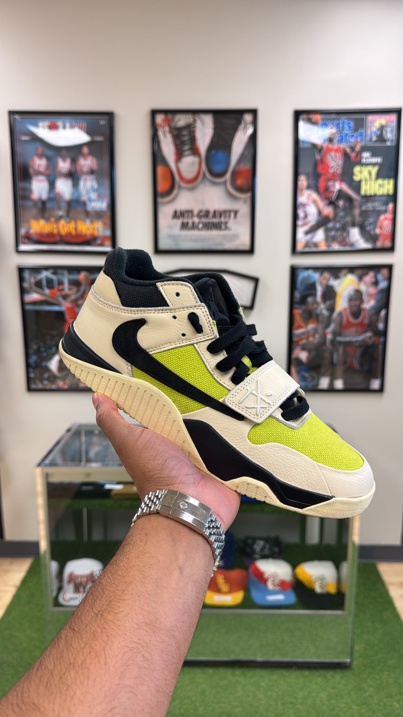 Jordan Jumpman Jack TR “Travis Scott Bright Cactus” (Sz 9.5)