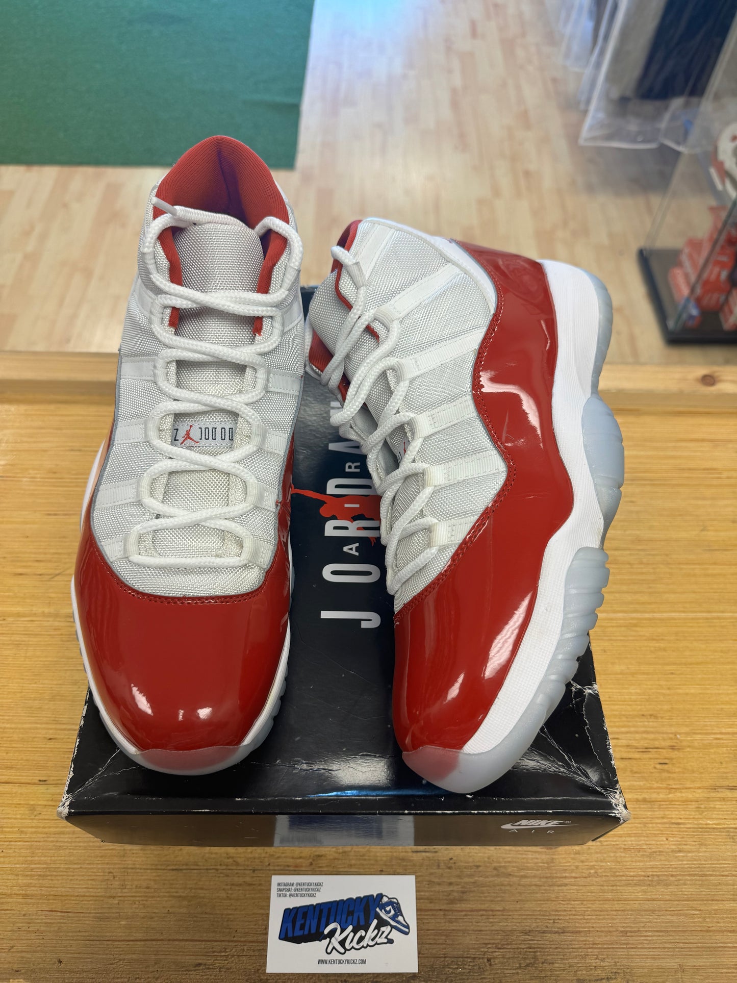 Jordan 11 Retro “Cherry” (Sz 13) (USED)