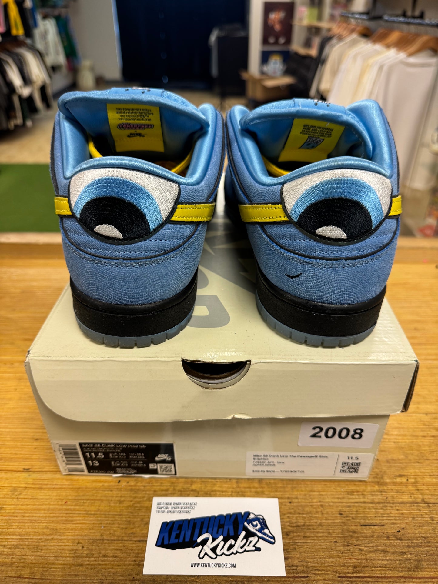 SB Dunk Low “The Powerpuff Girls Bubbles” (Sz 11.5)