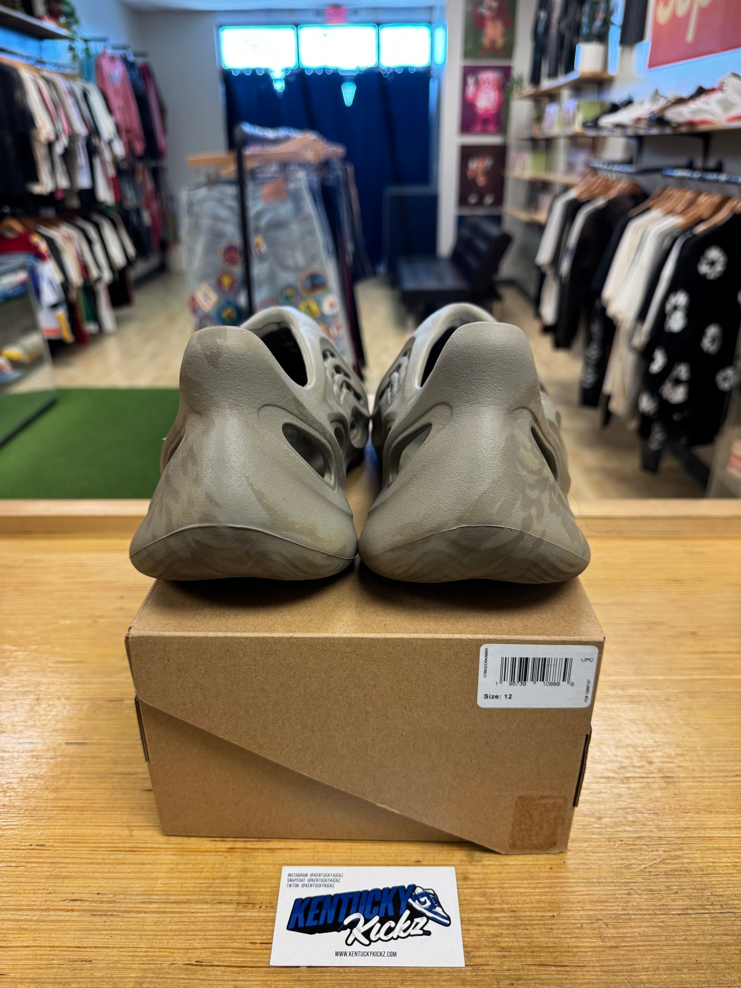 Yeezy Foam RNR “Stone Sage” (Sz 12)