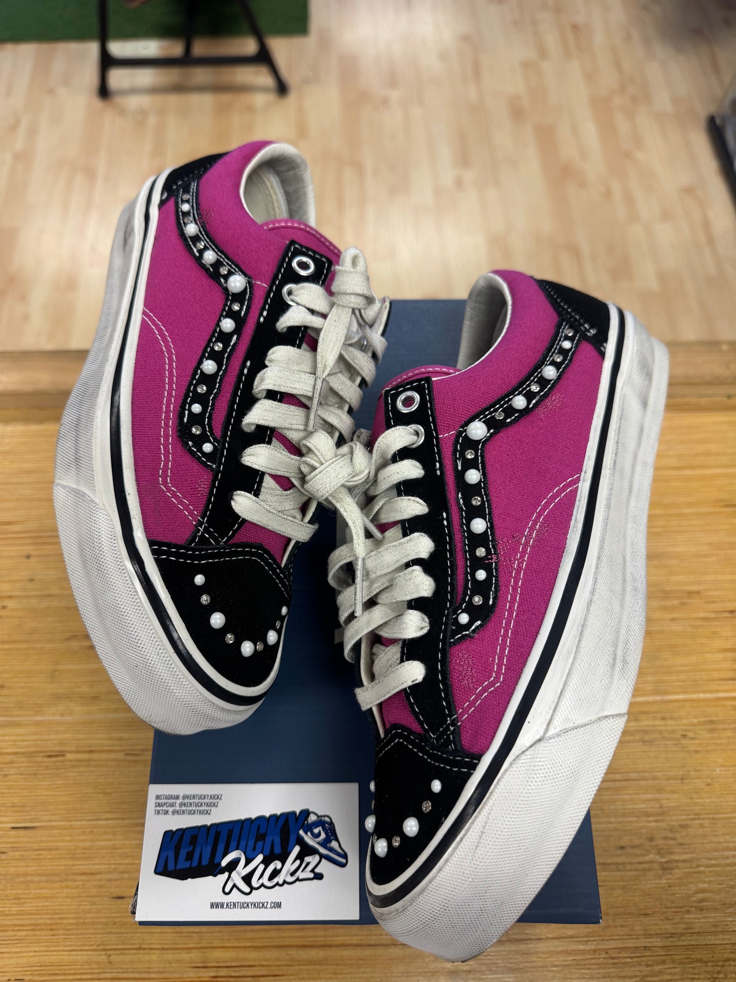 Vans LX Old Skool 36 “Pearlized Pack Pink Black” (Sz 8.5)